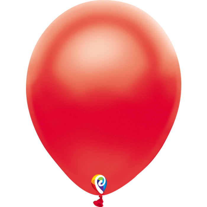 Red Pearl Latex Balloon