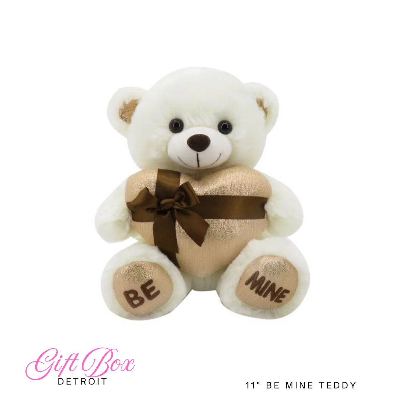 Be Mine Teddy Bear – Gift Box Detroit