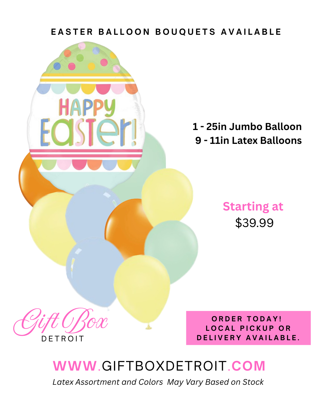 Egg-cellent Deluxe Bouquet