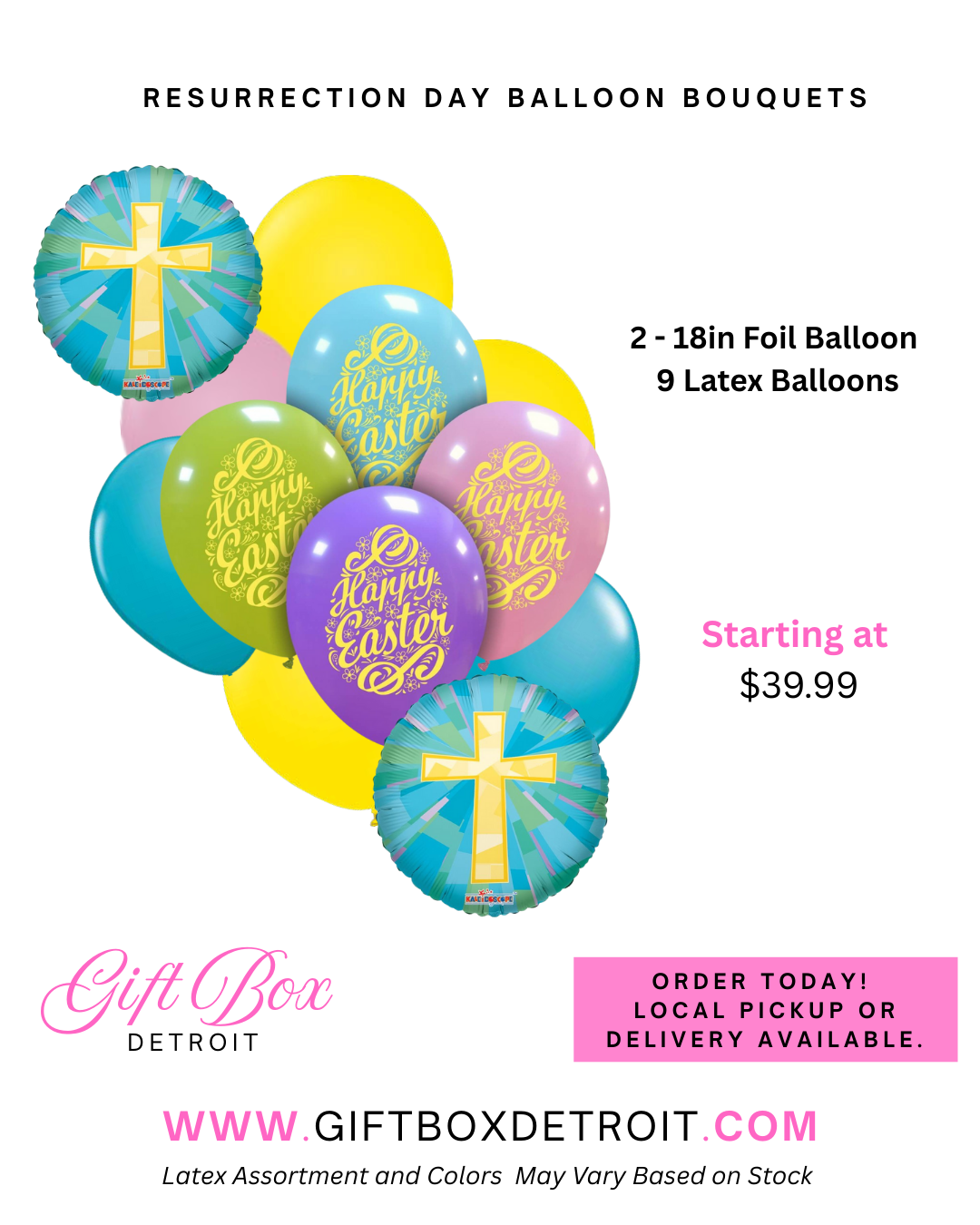 Egg-stra Special Cross Deluxe Bouquet