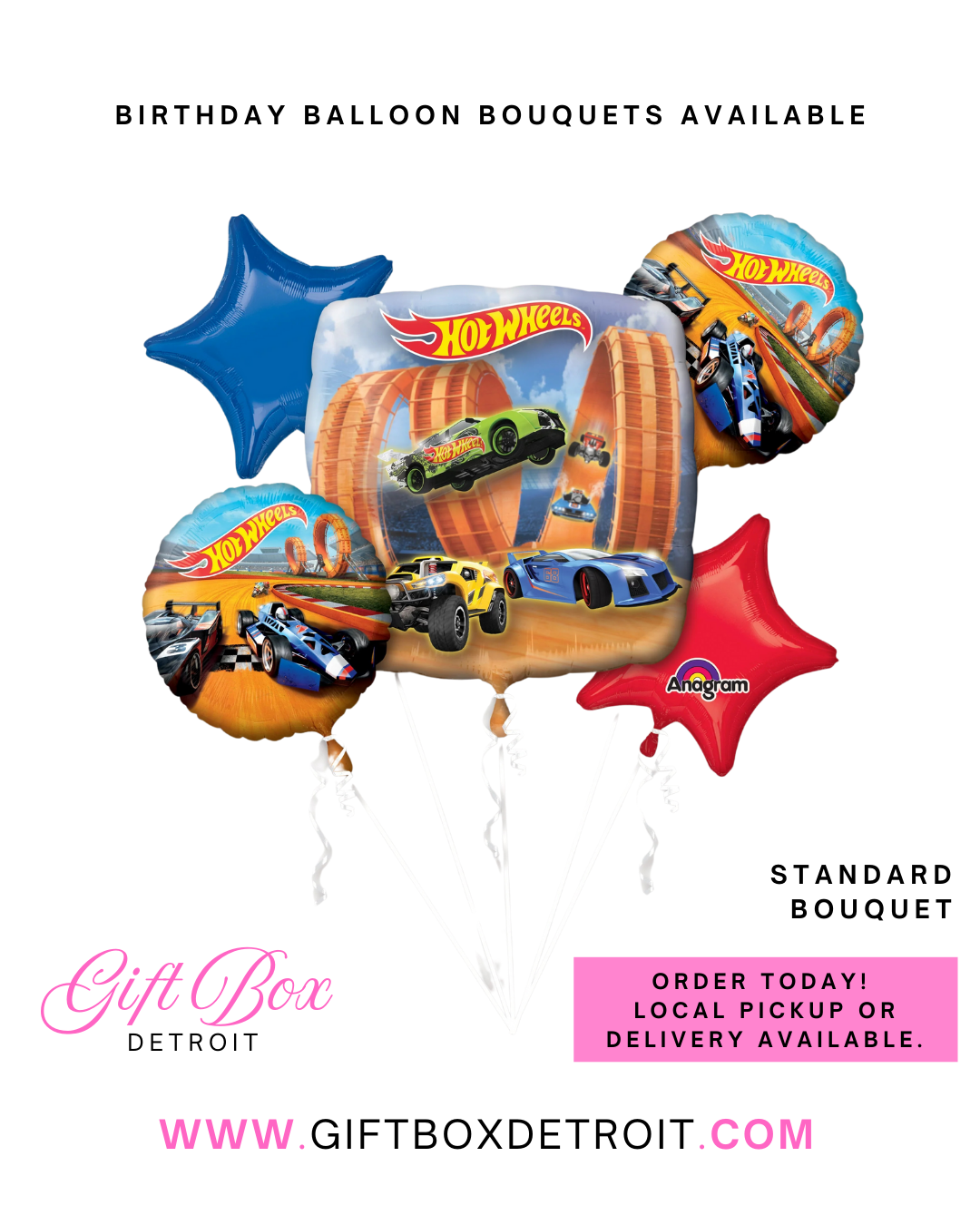 Hot Wheels Racer Standard Bouquet
