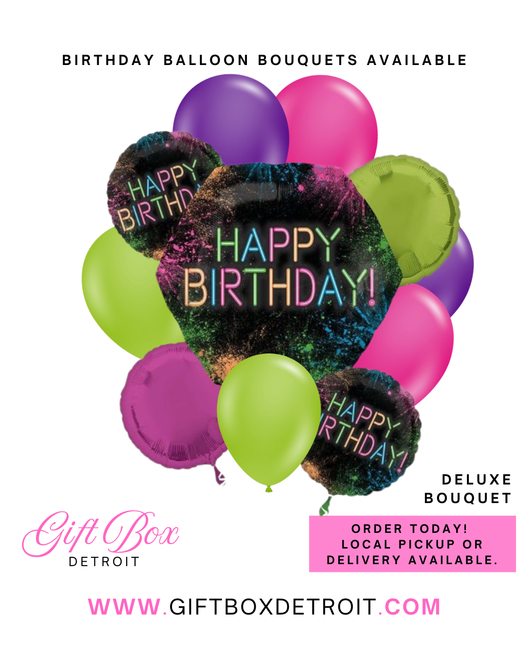 Glow Party Standard Bouquet