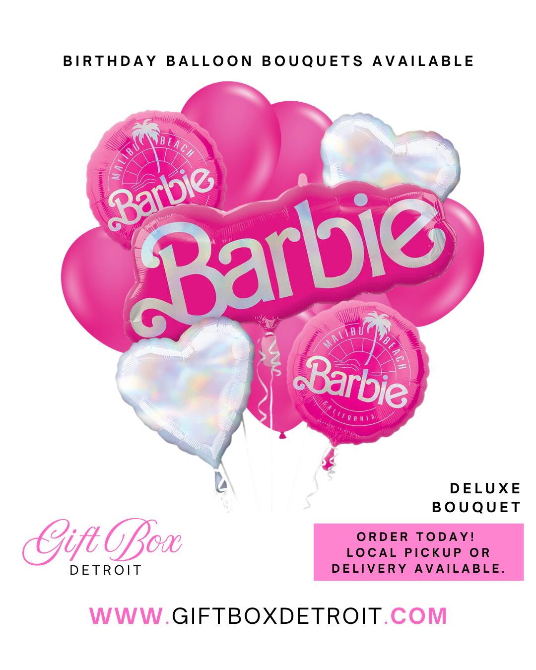 Barbie Hearts Deluxe Bouquet