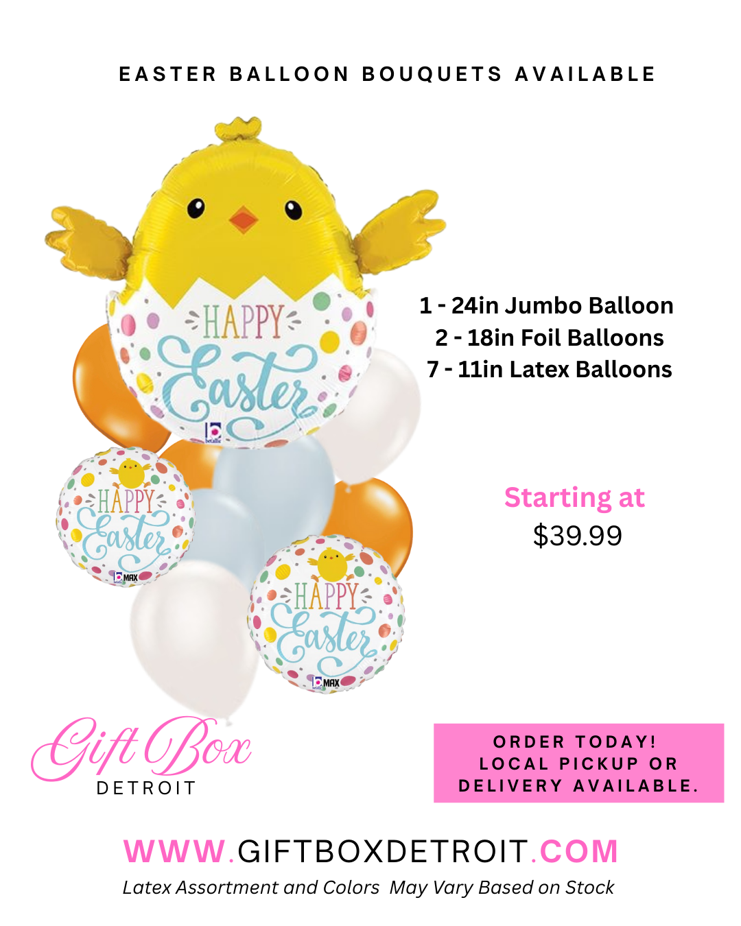 Egg-stra Special Chicks Deluxe Bouquet