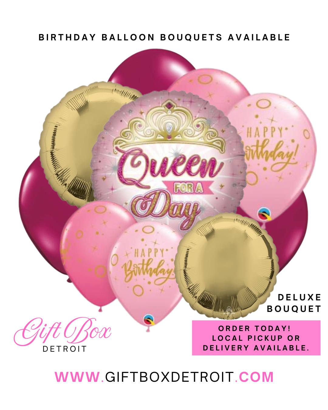 Queen for a Day Deluxe Bouquet