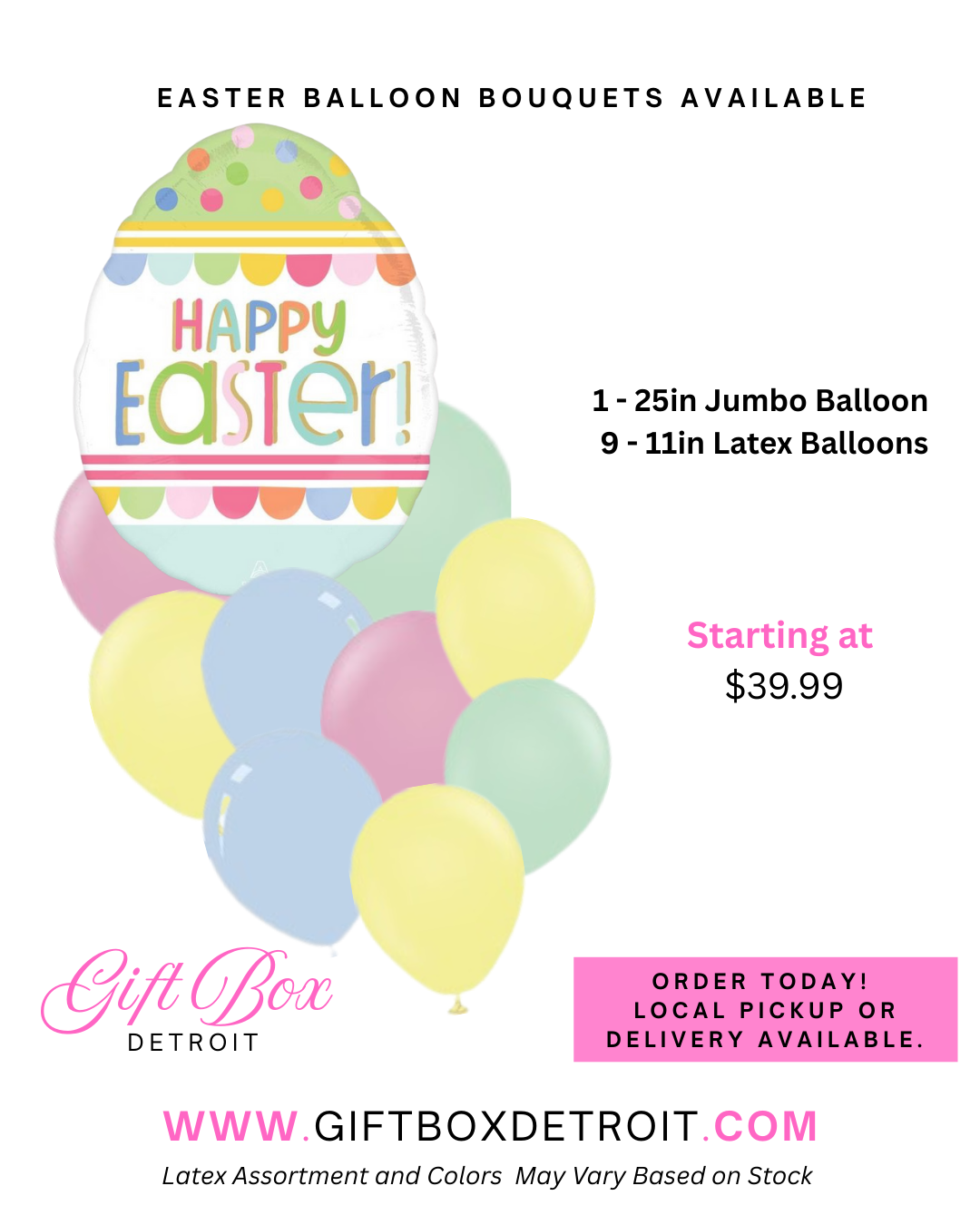 Egg-cellent Deluxe Bouquet