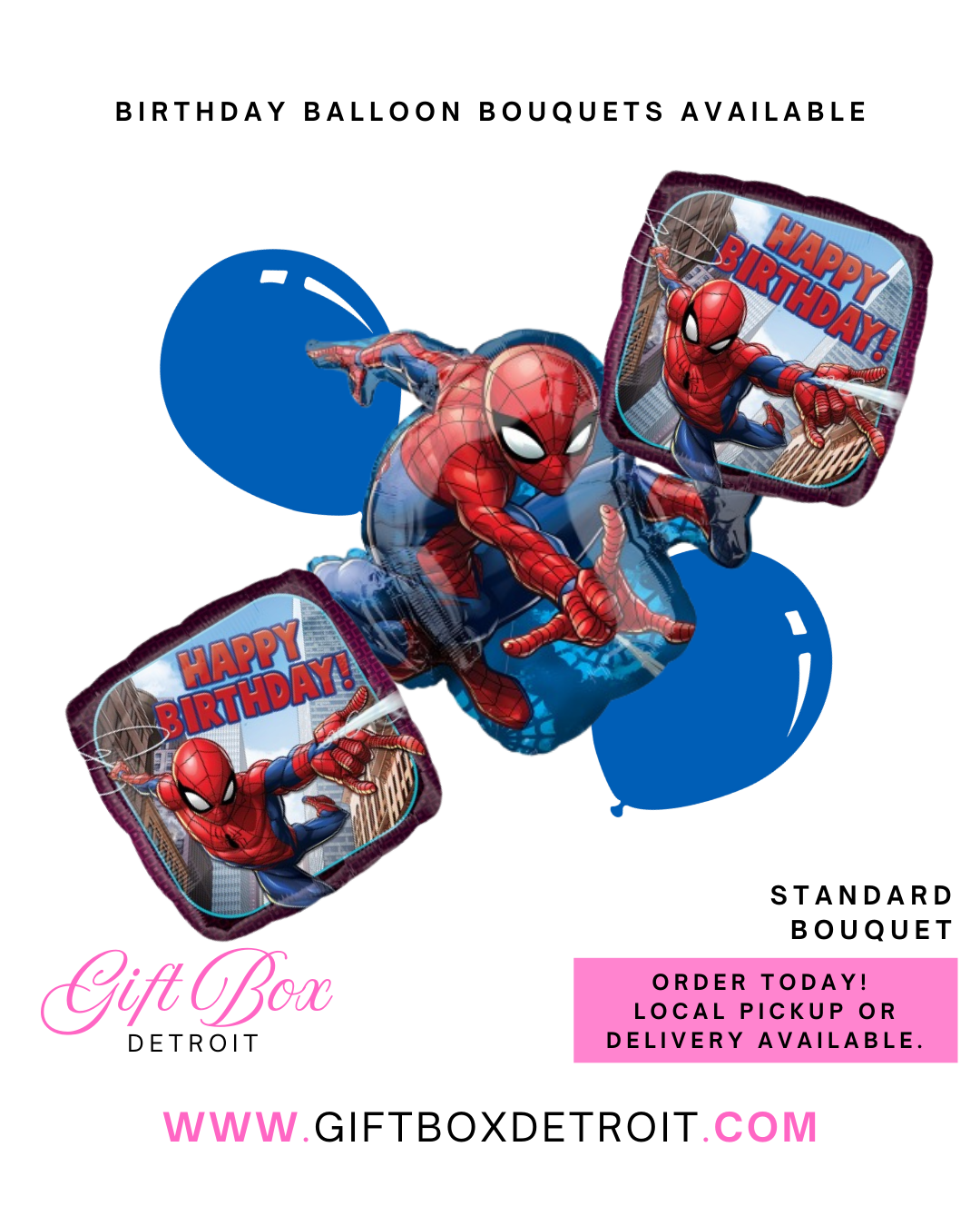 Spider Man Standard Bouquet