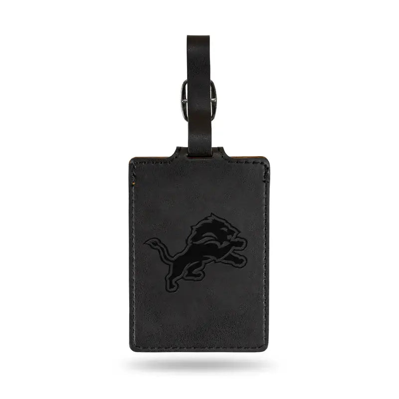 NFL Detroit Lions Laser Engraved Luggage Tag