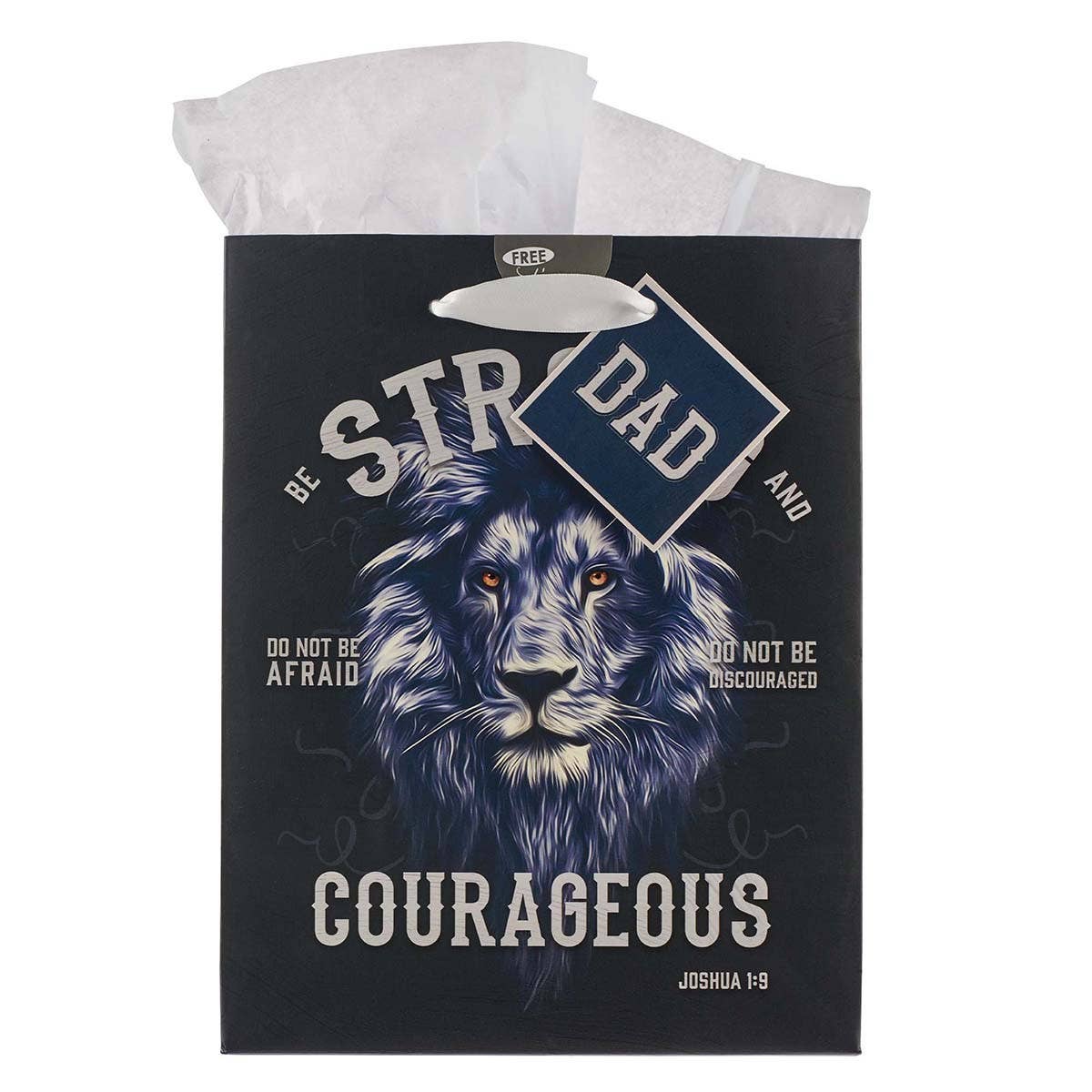 Strong & Courageous Medium Gift Bag