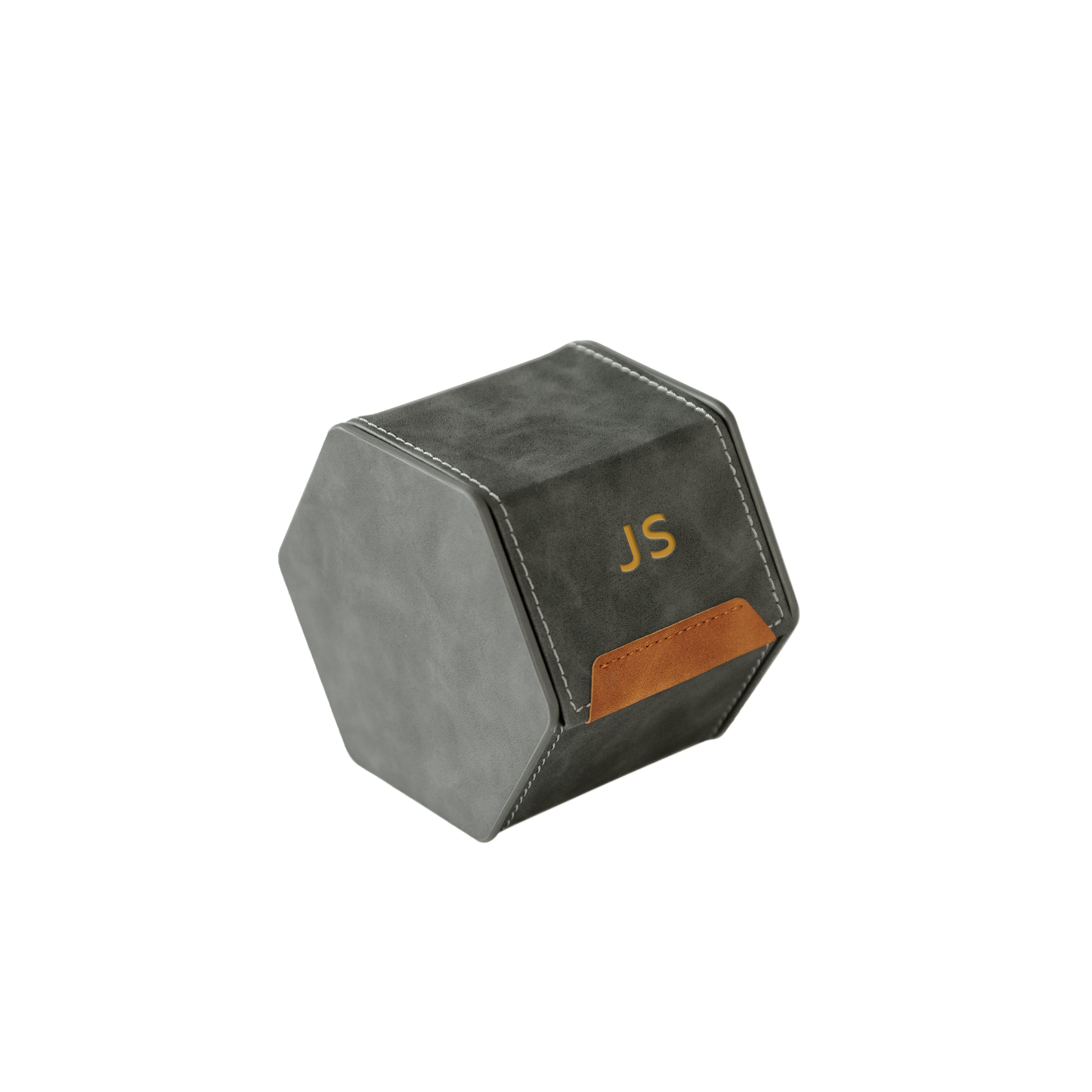 1-Slot Travel Watch Roll - Gray