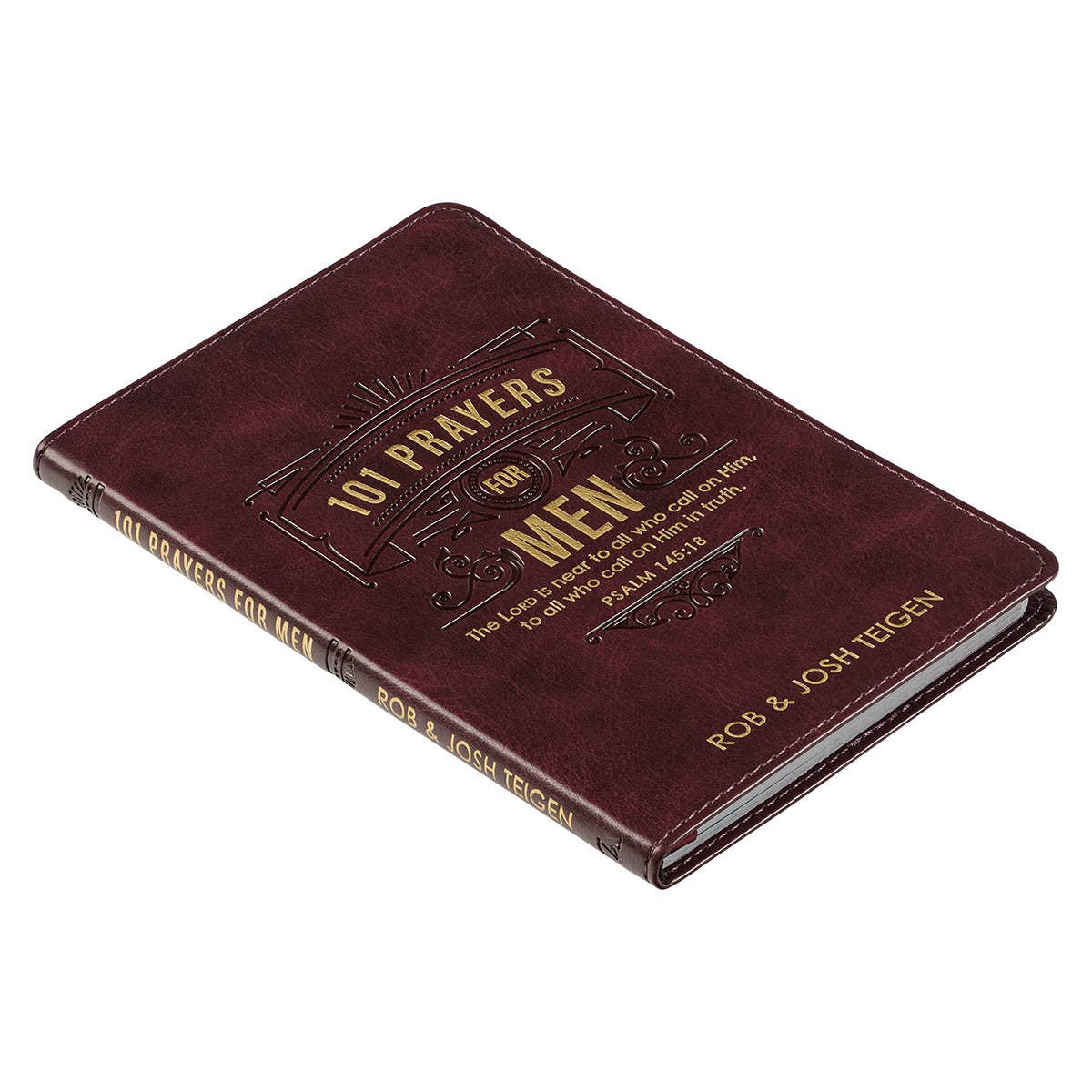 101 Prayers for Men Leather Devotional