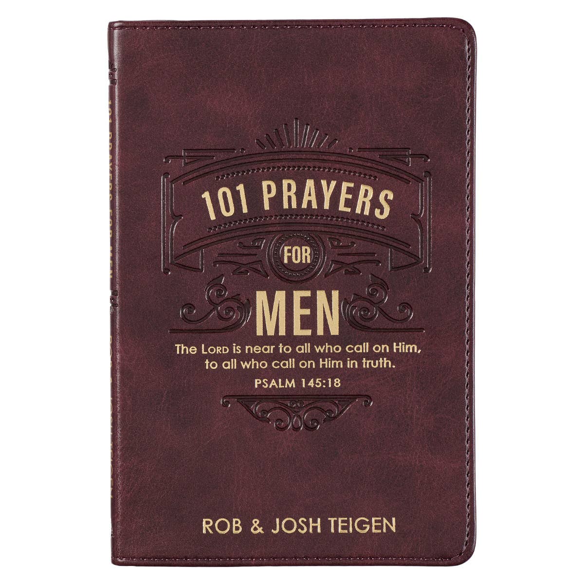 101 Prayers for Men Leather Devotional