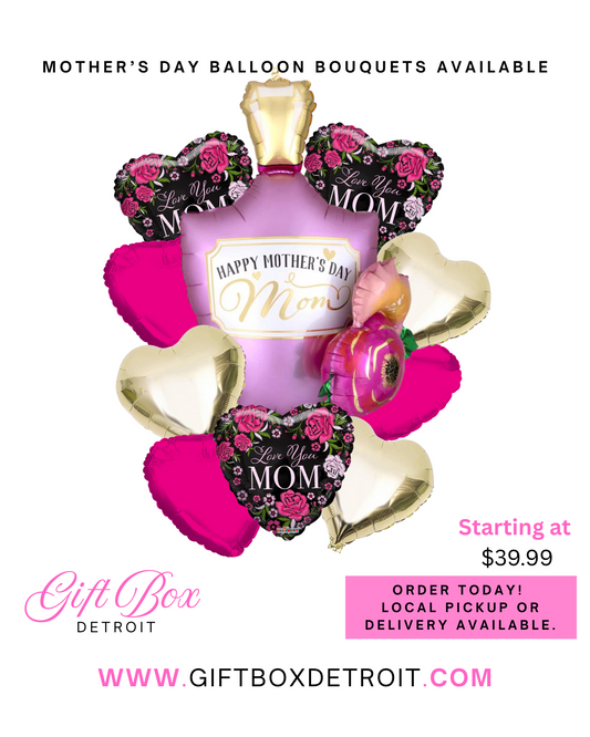 Mom's Favorite Perfume Balloon Bouquet