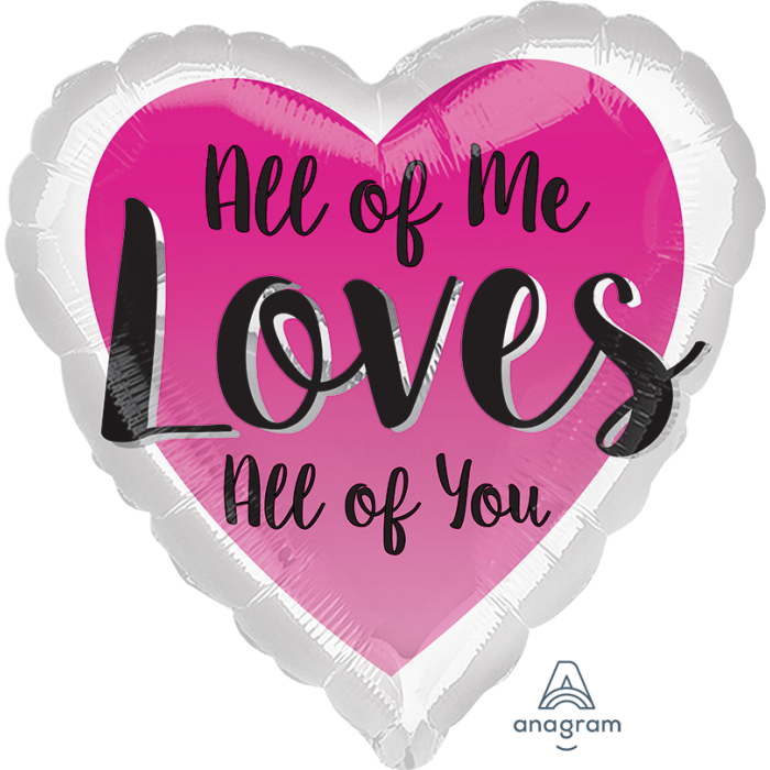 All of Me Foil Balloon