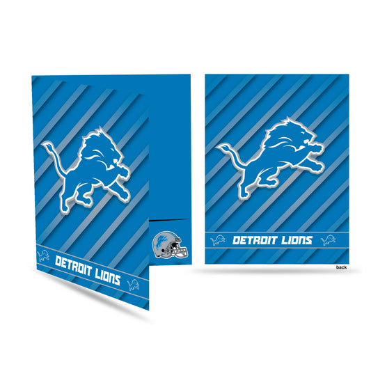 NFL Detroit Lions Two-Pocket Folder