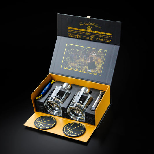 Whiskey Basketball Glasses