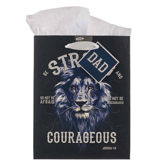 Strong & Courageous Medium Gift Bag