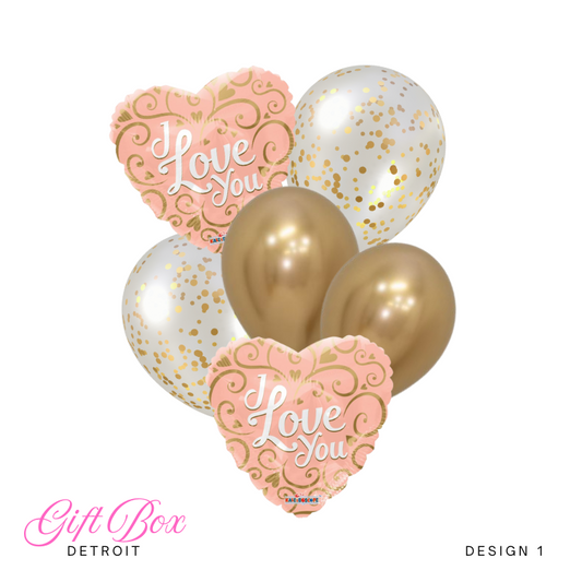 I Love You Rose Gold (Additional Colors Available)