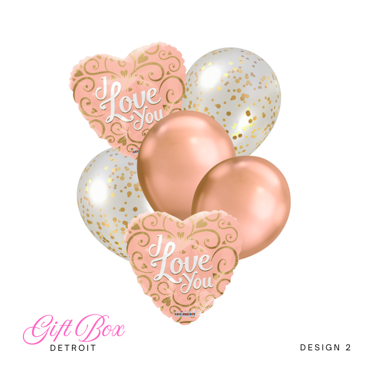 I Love You Rose Gold (Additional Colors Available)