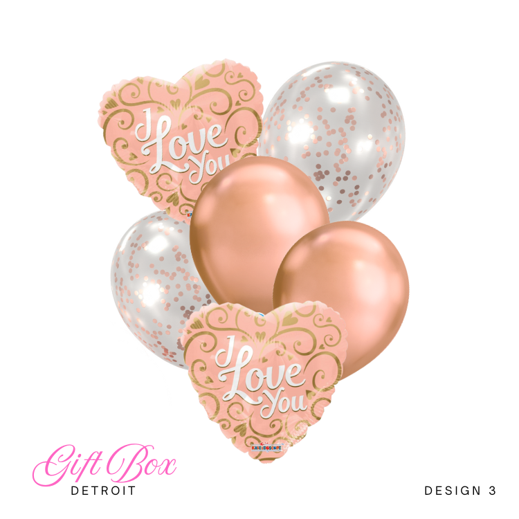 I Love You Rose Gold (Additional Colors Available)