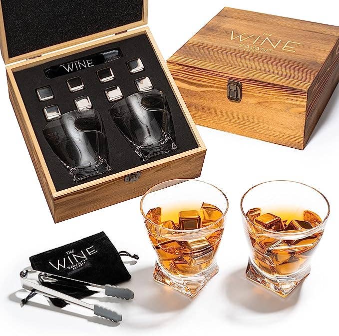Luxurious Cigar Glasses - Set of 2, 10oz Cigar Holder Glass