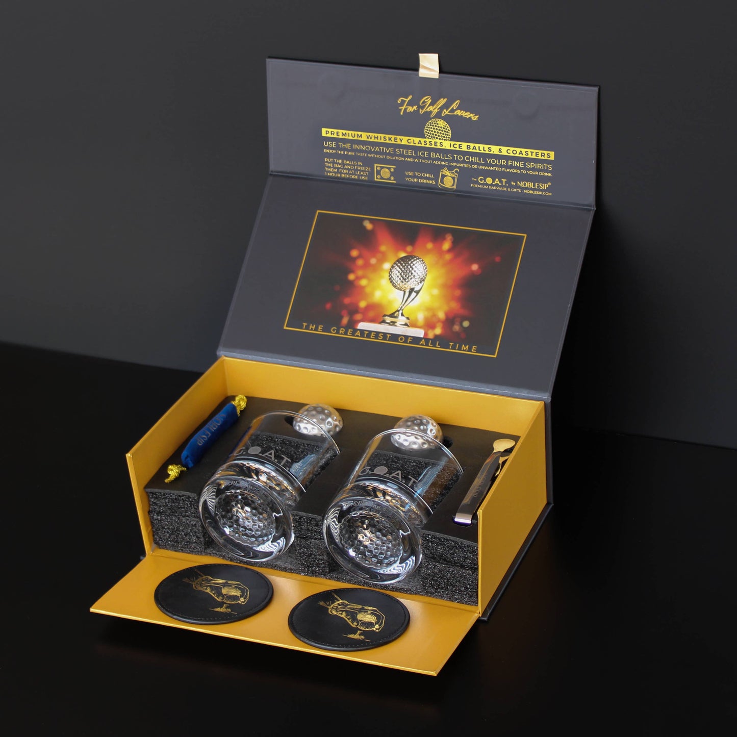 Whiskey Golf Glasses