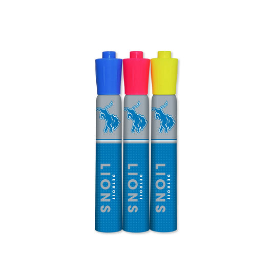 NFL Detroit Lions 3-Pack Highlighters