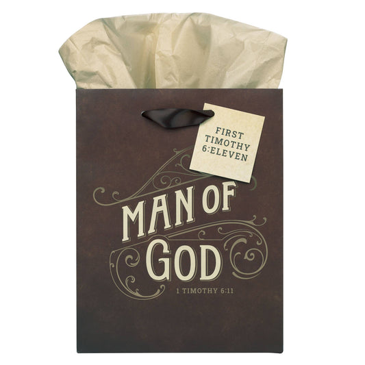 Man of God Medium Sized Gift Bag
