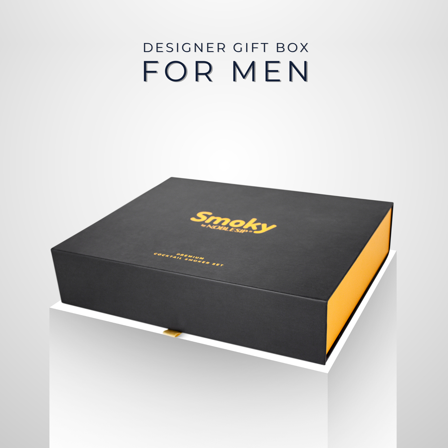 NOBLESIP - Whiskey Cocktail Smoker Kit, Men Gift Set. Father's day gift: No Personalization